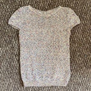 Zara open back knitted top